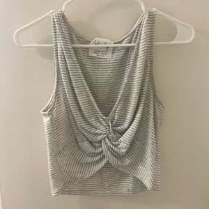 Sadie & Sage Cropped Twist Tank